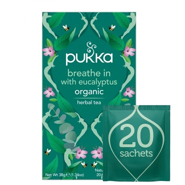 Pukka-Breathe In Herbal Tea Sachets