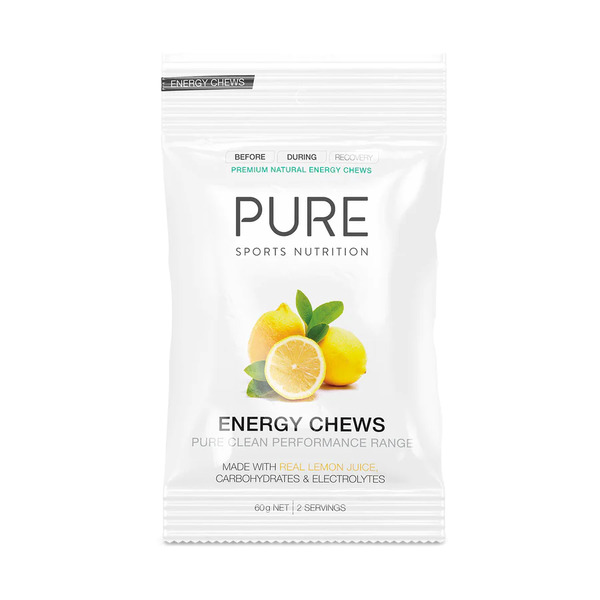 Pure Sports Nutrition-PURE Energy Chews Lemon 60G