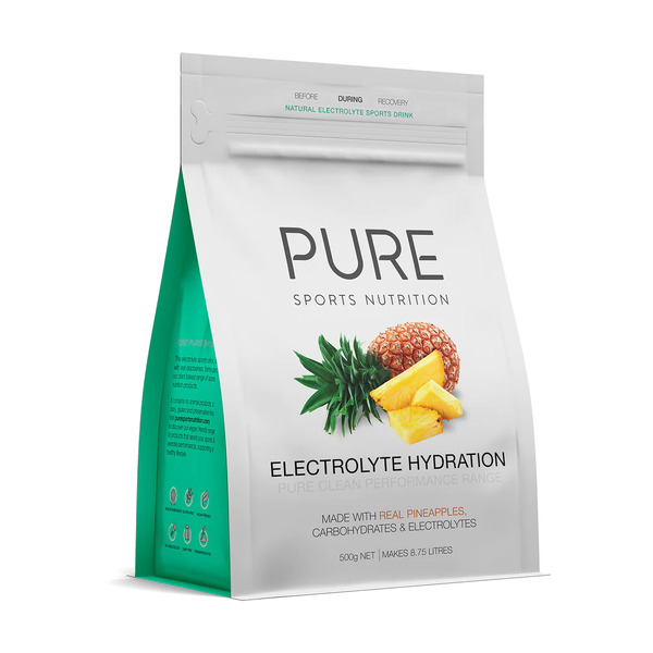 Pure Sports Nutrition-PURE Electrolyte Hydration Pineapple 500G