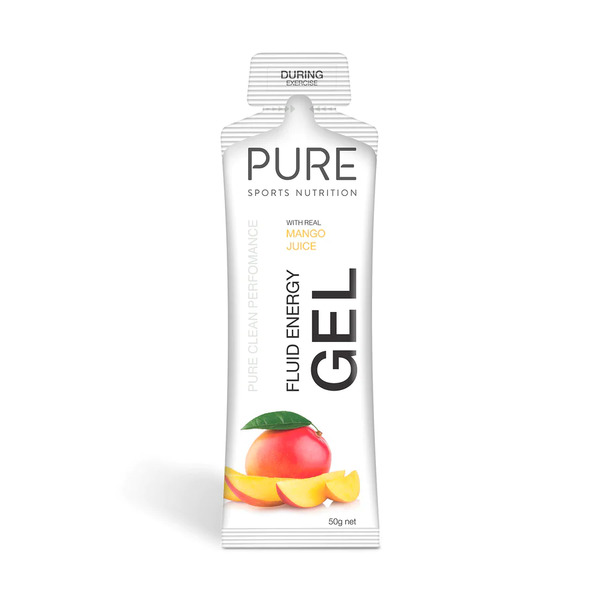 Pure Sports Nutrition-PURE Fluid Energy Gel Mango 50G