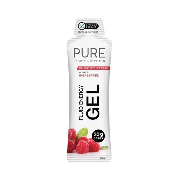 Pure Sports Nutrition-PURE Fluid Energy Gel Raspberry 59G