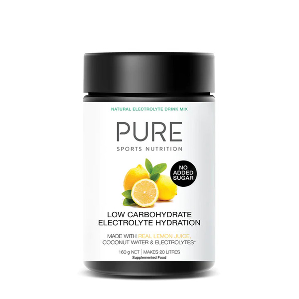 Pure Sports Nutrition-PURE Electrolyte Hydration Lemon Low Carb 160G