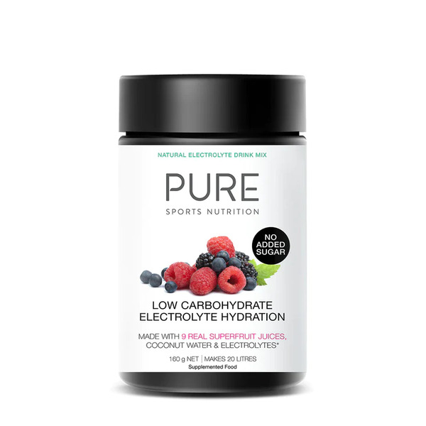 Pure Sports Nutrition-PURE Electrolyte Hydration Superfruits Low Carb 160G