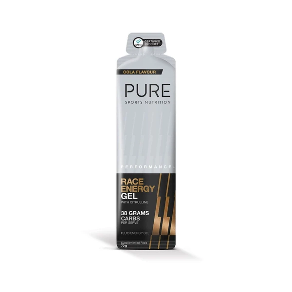 Pure Sports Nutrition-PURE Performance Race Energy Gel Cola 70G