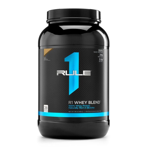 RULE 1-R1 Whey Blend Cafe Mocha 2LB