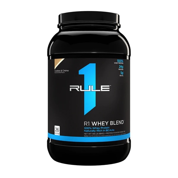 RULE 1-R1 Whey Blend Cookies & Creme 2LB