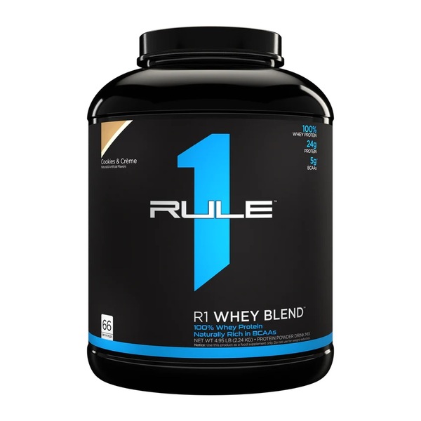 RULE 1-R1 Whey Blend Cookies & Creme 5LB