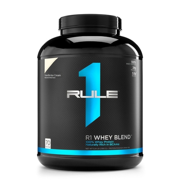 RULE 1-R1 Whey Blend Vanilla Ice Cream 5LB