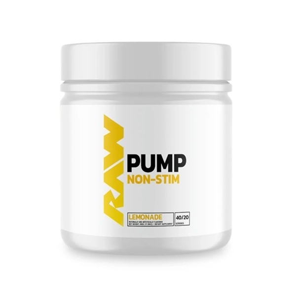 Raw Nutrition-Pump Non Stim Lemonade 40/20 Serve