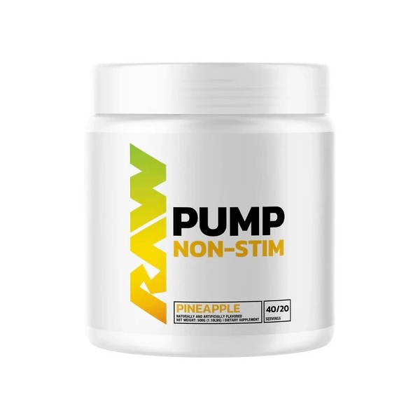 Raw Nutrition-Pump Non Stim Pineapple 40/20 Serve