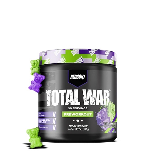 Redcon1-Total War Sour Gummy Bear 30 Serve