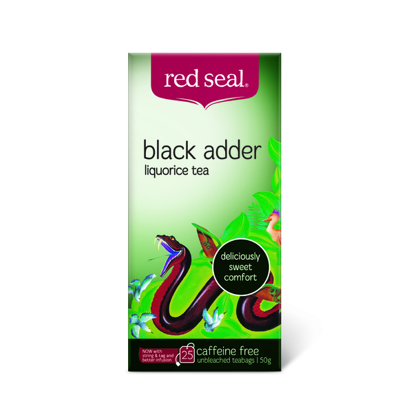 Red Seal-Black Adder Liquorice Tea 25