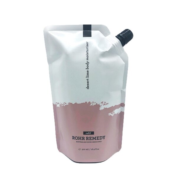 Rohr Remedy-Desert Lime Pouch Body Moisturiser (Refill)