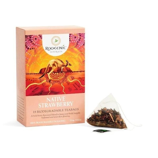 Roogenic-Native Strawberry 18 Teabags