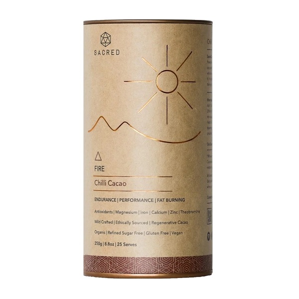 Sacred Taste-FIRE - CHILLI CACAO 250G