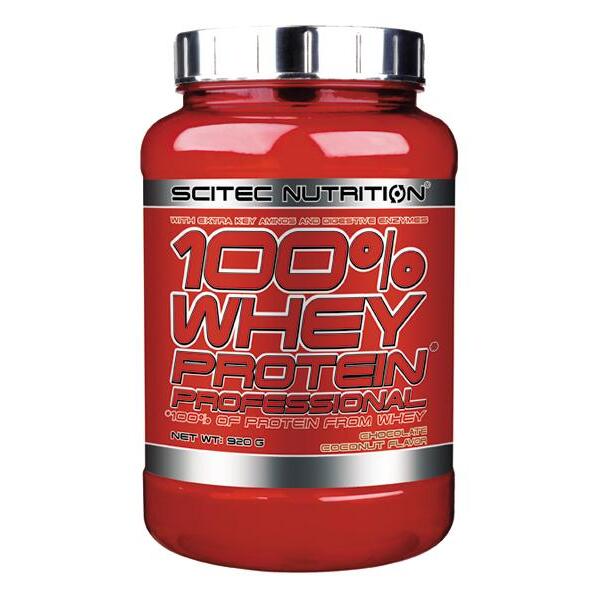 Scitec Nutrition-100% Whey Protein* Professional Chocolate Coconut 920G