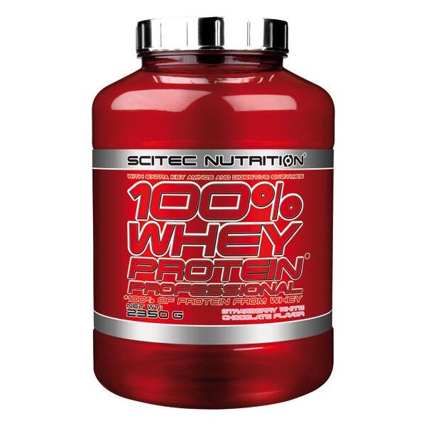 Scitec Nutrition-100% Whey Protein* Professional Strawberry White Chocolate 2350G