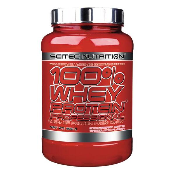 Scitec Nutrition-100% Whey Protein* Professional Strawberry White Chocolate 920G