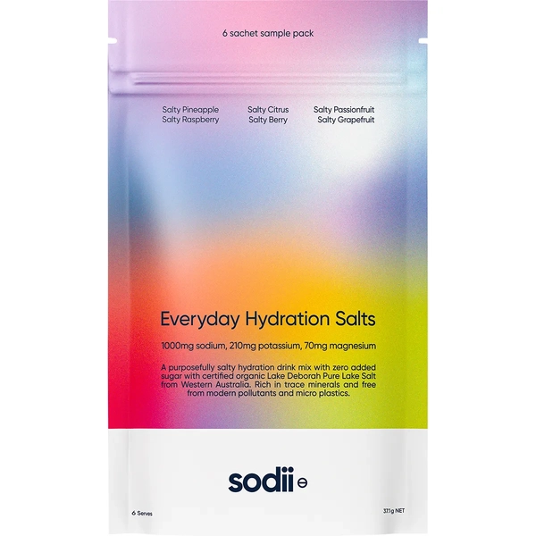 Sodii-Everyday Hydration Salts Mixed Flavour 8pk