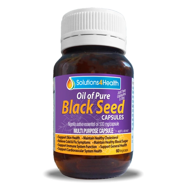 Solution 4 Health-Oil of Pure Black Seed 60C