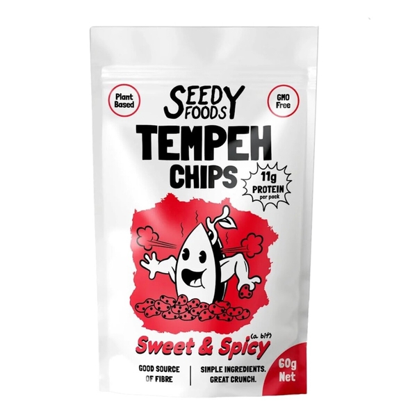 Seedy Foods-Tempeh Chips Sweet & Spicy 60G