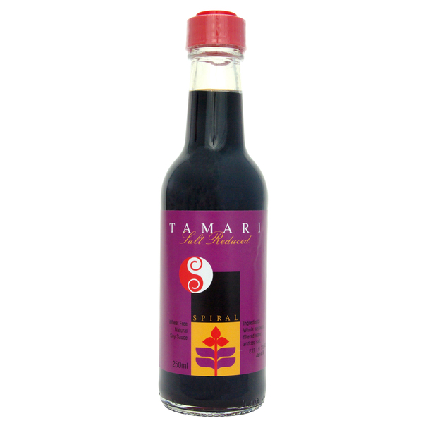 Spiral Foods-Salt Reduced Tamari 250ML