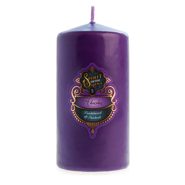 Spirit Of The Orient-Akasha Pillar Candle Medium