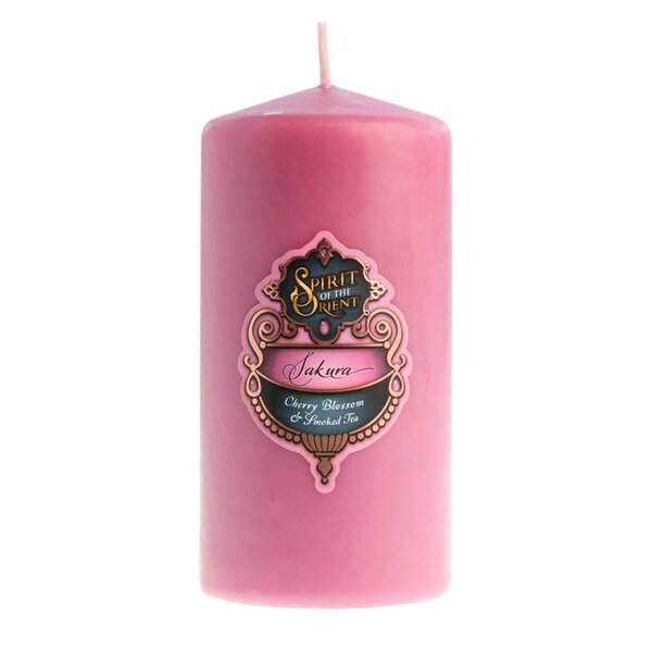 Spirit Of The Orient-Sakura Pillar Candle Medium
