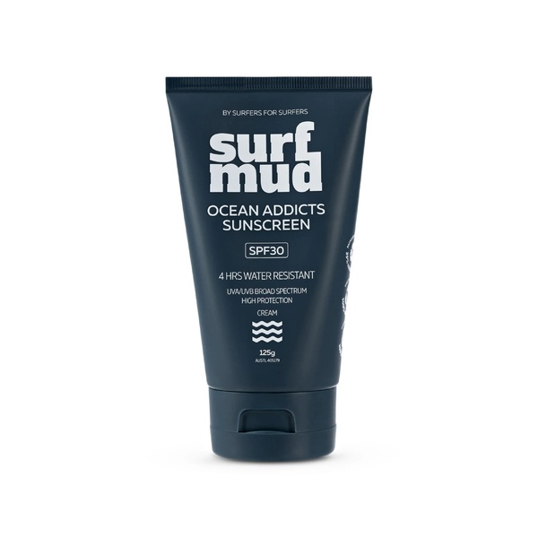 Surfmud-Ocean Addicts SPF30 Sunscreen 125g