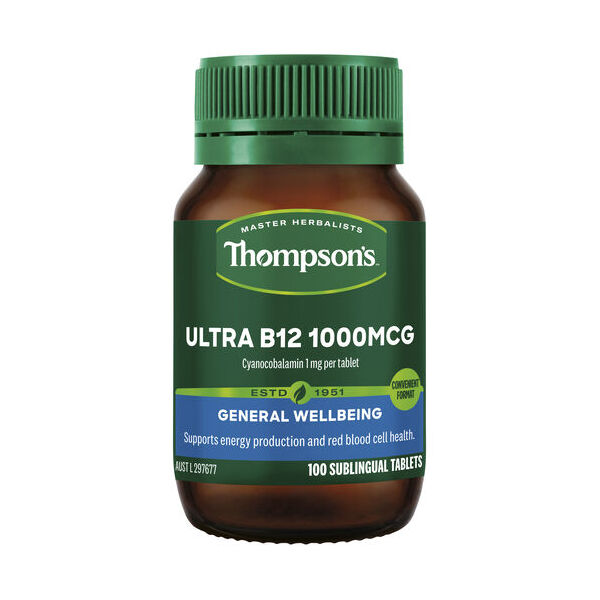 Thompson's-Ultra B12 1000MCG 100T