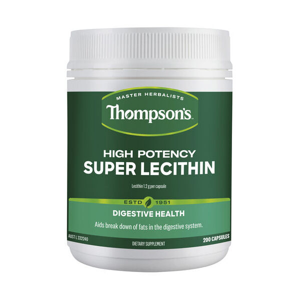 Thompson's-High Potency Super Lecithin 200C