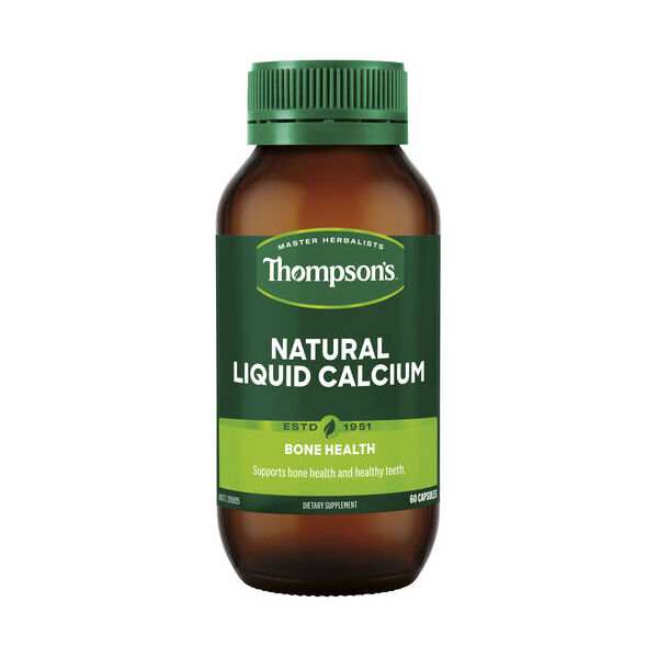Thompson's-Natural Liquid Calcium 60C