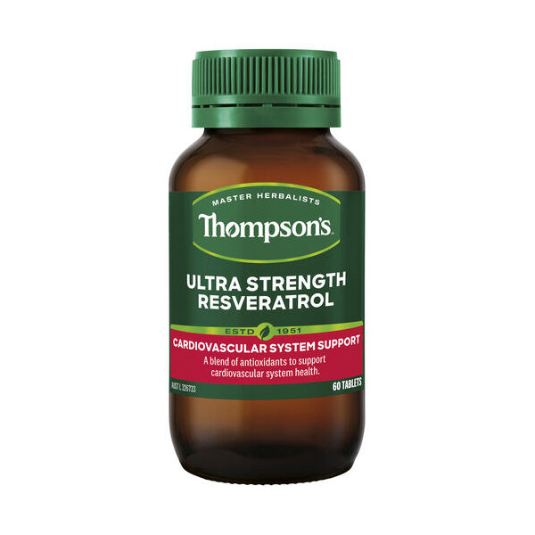 Thompson's-Ultra Strength Resveratrol 60T