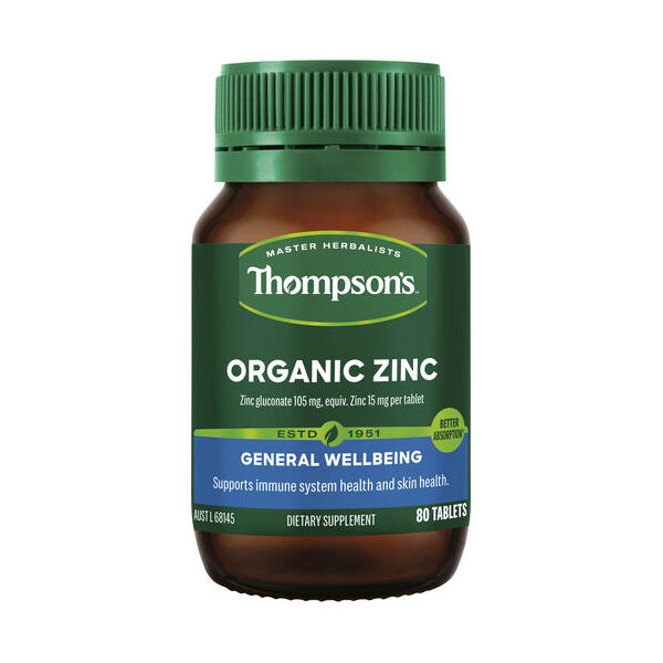 Thompson's-Organic Zinc 80T