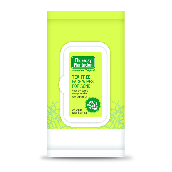 Thursday Plantation-Tea Tree Face Wipes For Acne 25