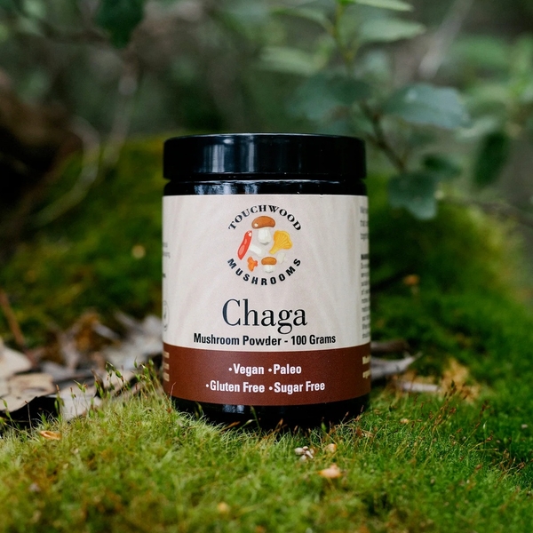 Touchwood Mushroom-Organic Chaga Mushroom Powder 100G
