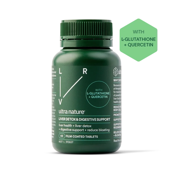 Ultra Nature-Liver Detox & Digestive Support 60T