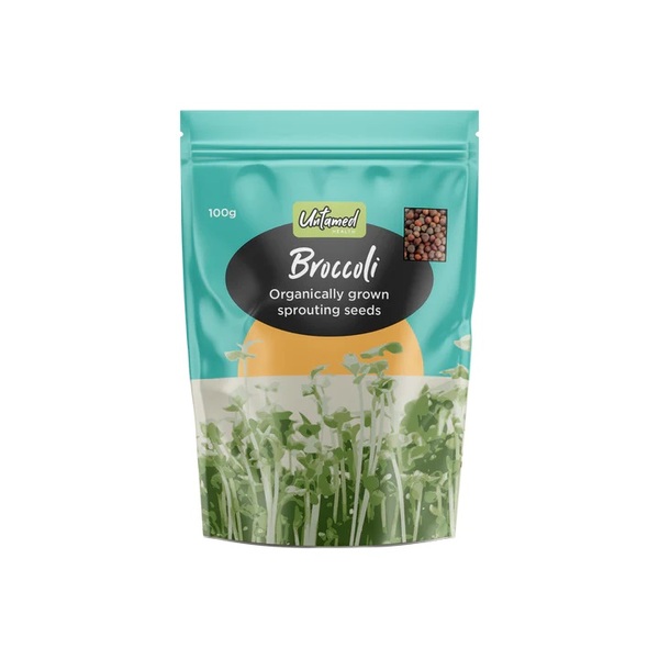 Untamed Health-Broccoli Sprouting Seeds 100G