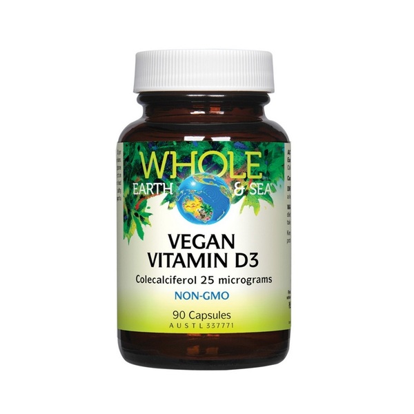 Whole Earth & Sea-Vegan Vitamin D3 90C