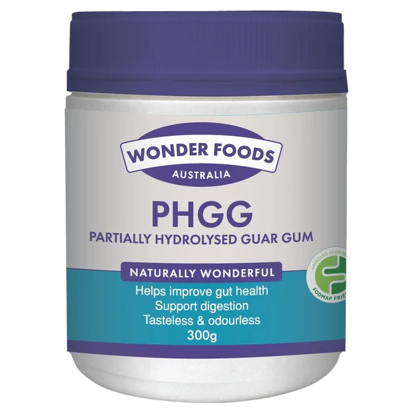 Wonder Foods-PHGG Partially Hydrolysed Guar Gum 300G