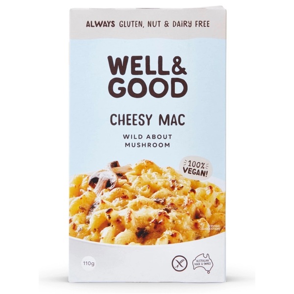 Well & Good-Cheesy Mac Wild About Mushroom 110G