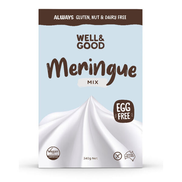 Well & Good-Vegan Meringue Mix 350G
