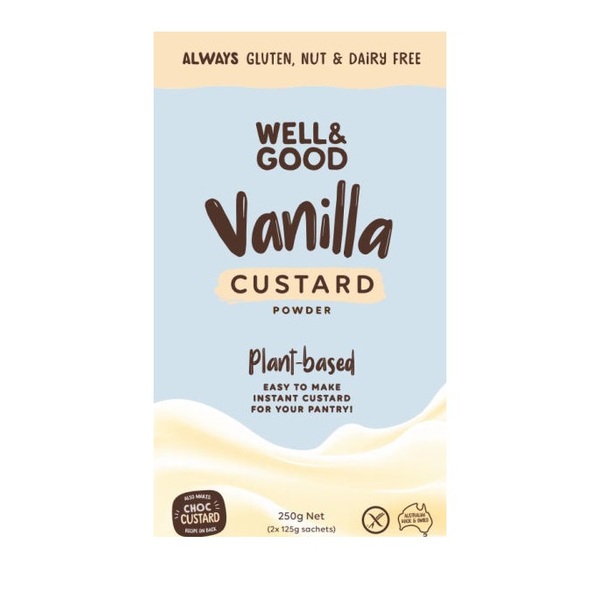 Well & Good-GF Vanilla Custard Powder 250G