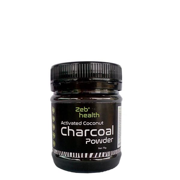 Zeb Health-Activated Coconut Charcoal Powder 75G