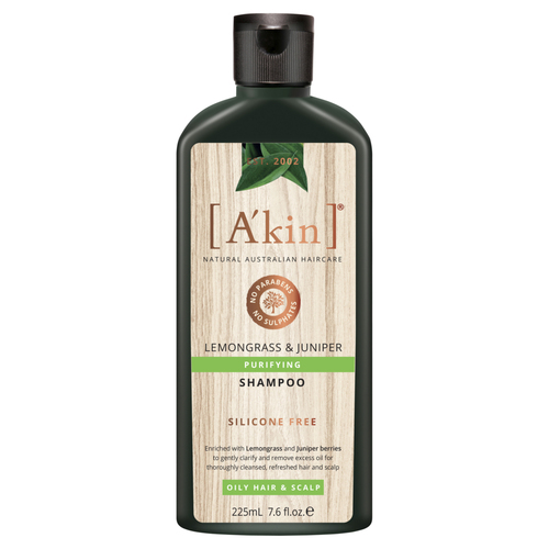 A'kin-Purifying Lemongrass & Juniper Shampoo 225ML