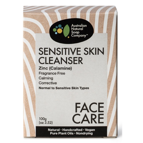 The Australian Natural Soap Company-Sensitive Skin Facial Cleanser 100G