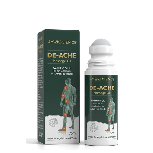 AyurScience-DE-ACHE Massage Oil 75ML