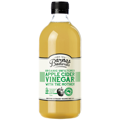 Barnes Naturals-Organic Apple Cider Vinegar 1L
