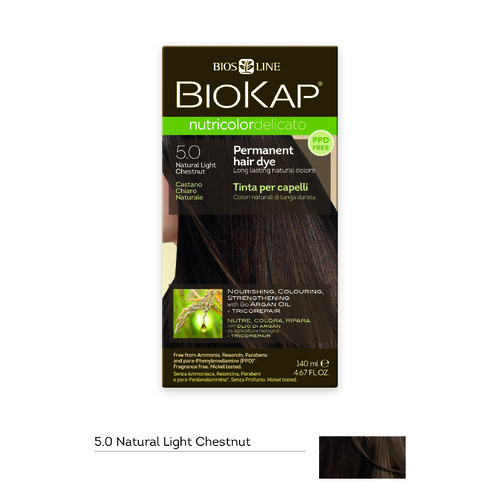 BioKap Nutricolor-Delicato 5.0 Natural Light Chestnut