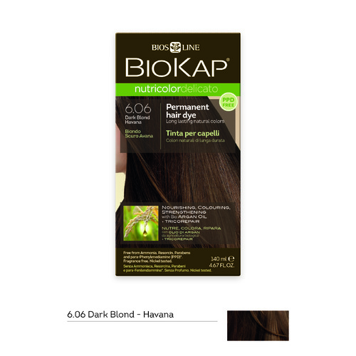BioKap Nutricolor-Delicato 6.06 Dark Blond Havana